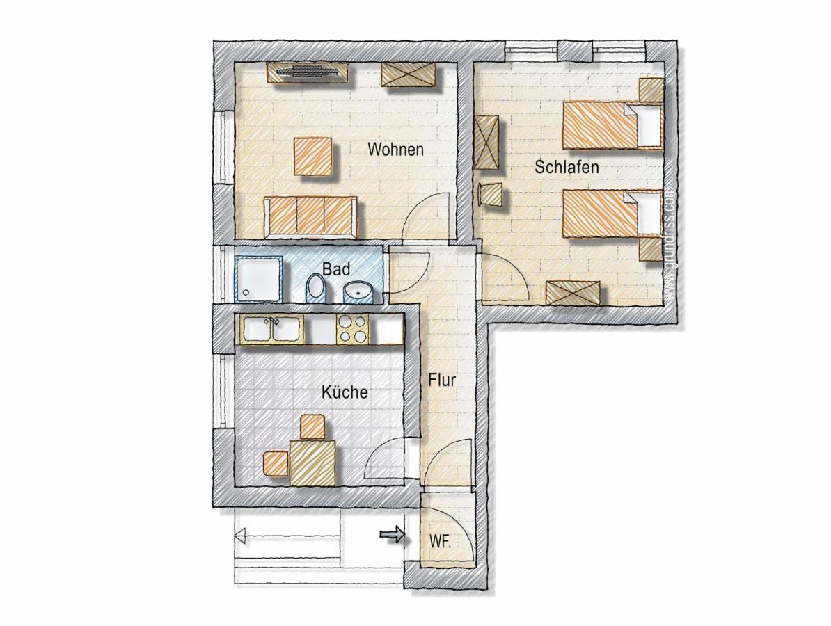 Ferienwohnung Kastanienblick Uelzen Esterno foto